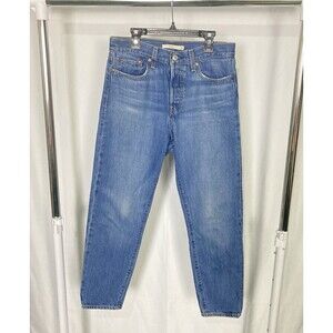 Levi's Jeans Women's Sz 28 Wedgie Straight Blue High Rise Denim Pants Classic